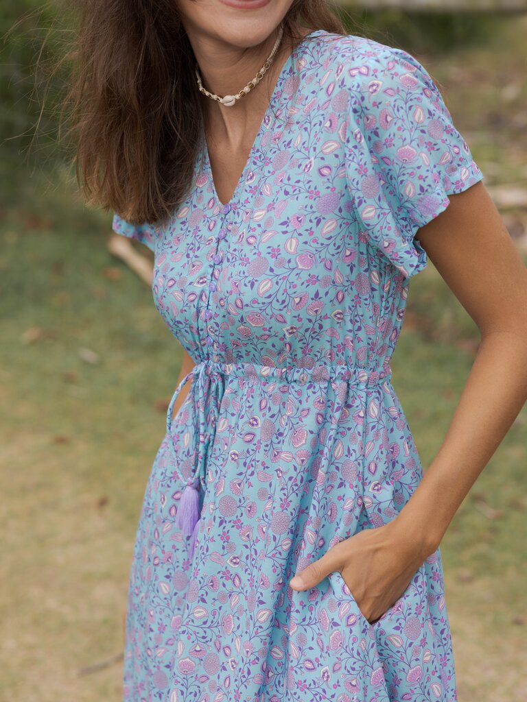 Honey & Stone Co RHIANNON SERENITY MAXI DRESS
