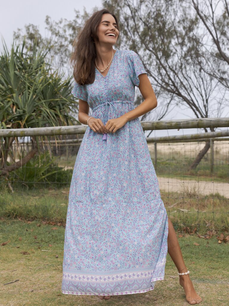 Honey & Stone Co RHIANNON SERENITY MAXI DRESS
