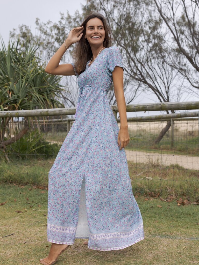 Honey & Stone Co RHIANNON SERENITY MAXI DRESS