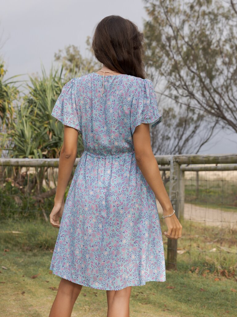 Honey & Stone Co SKYLAR SERENITY MINI DRESS