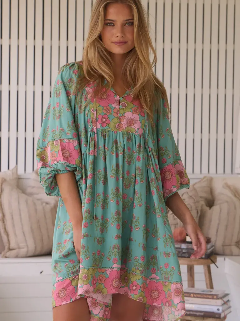 Jaase ADELA MEADOWLAND MINI DRESS