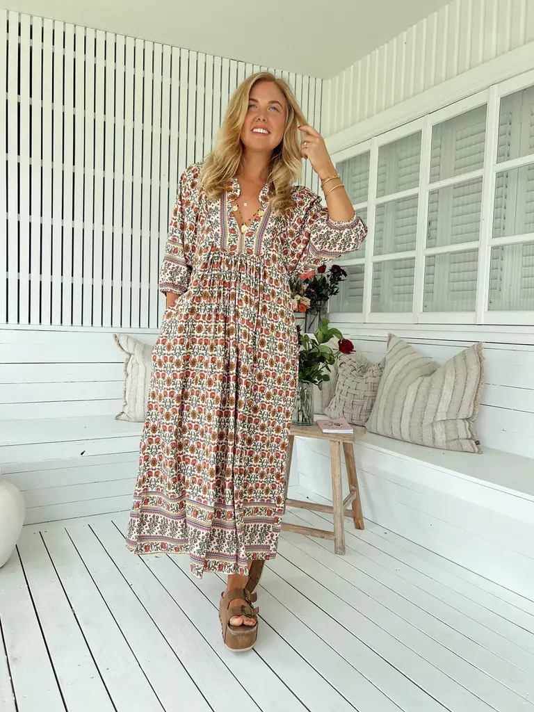 Jaase BOHEME HARLOWE MIDI DRESS