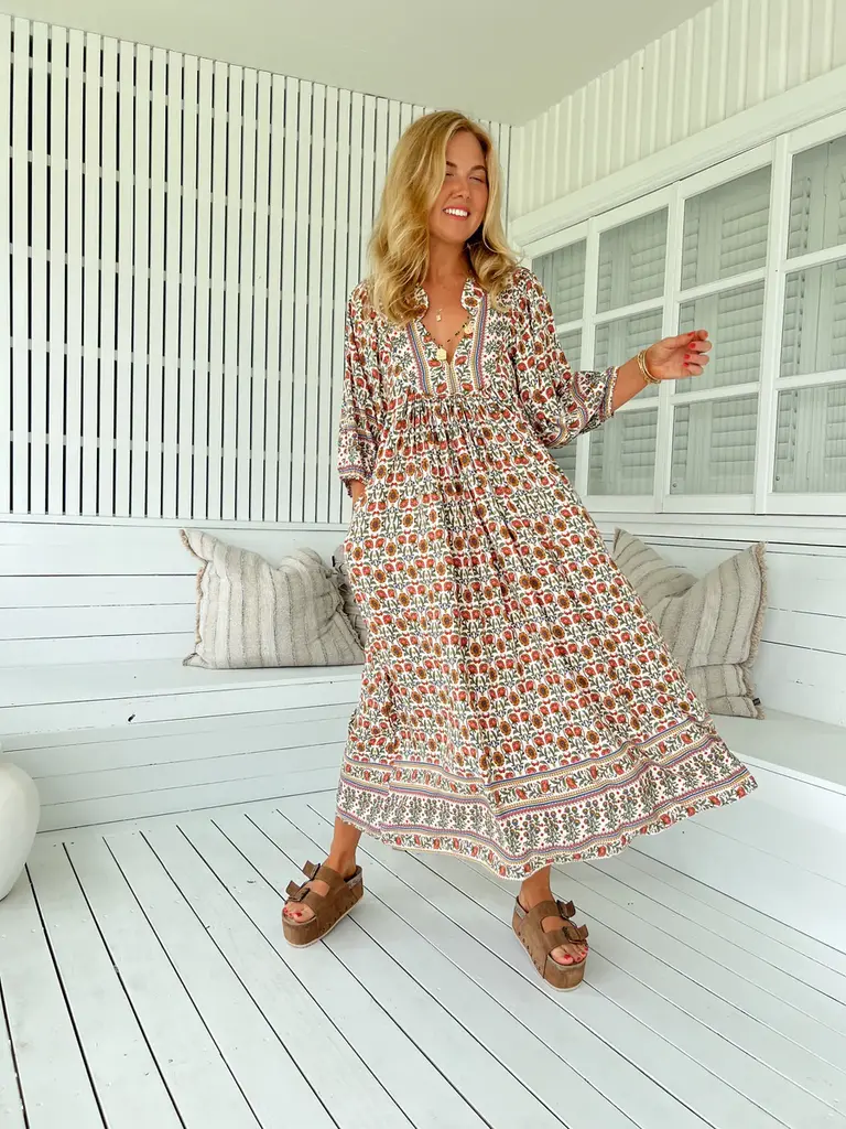 Jaase BOHEME HARLOWE MIDI DRESS