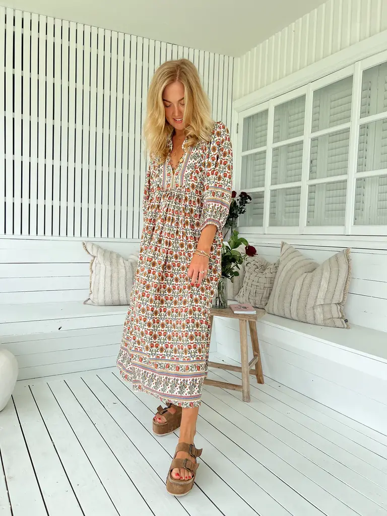 Jaase BOHEME HARLOWE MIDI DRESS