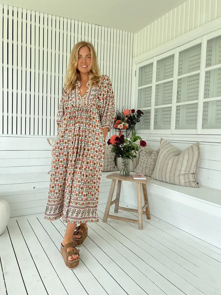 Jaase BOHEME HARLOWE MIDI DRESS