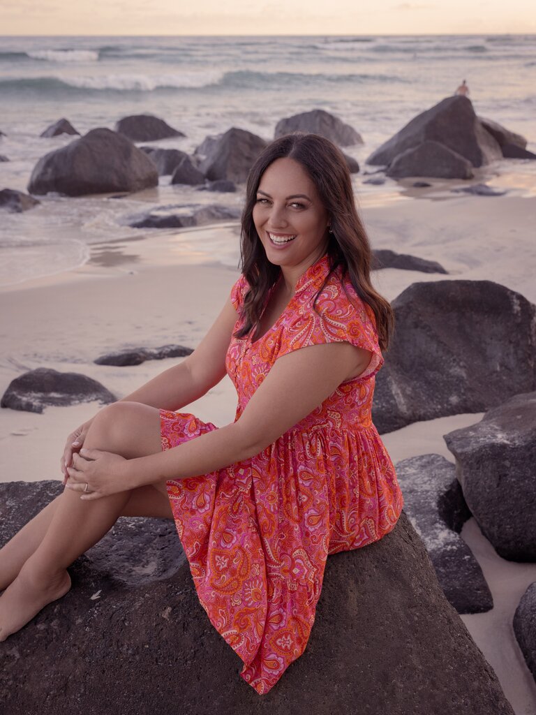 Honey & Stone Co ESME RISING SUN MINI DRESS