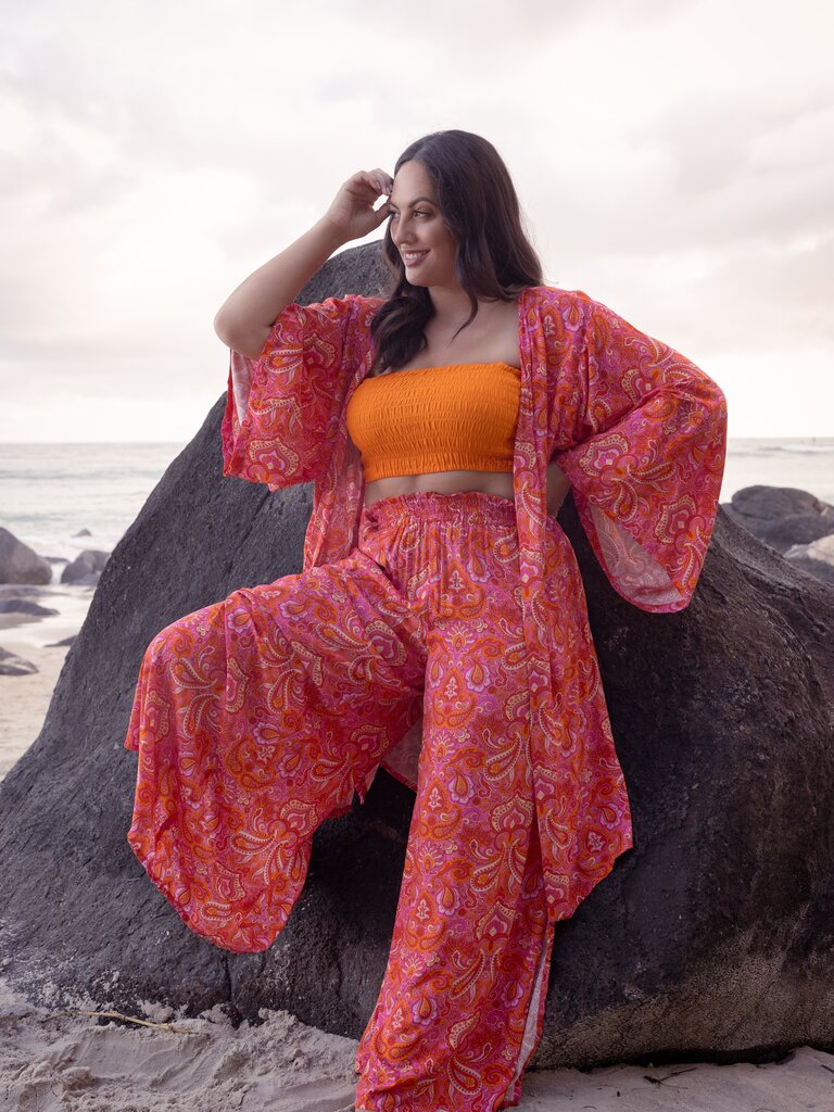 Honey & Stone Co KELLY RISING SUN KIMONO