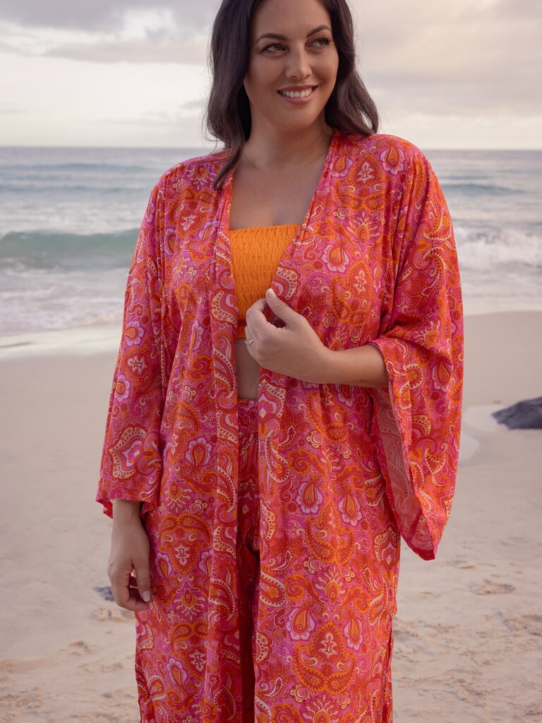 Honey & Stone Co KELLY RISING SUN KIMONO