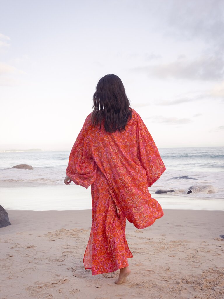 Honey & Stone Co KELLY RISING SUN KIMONO