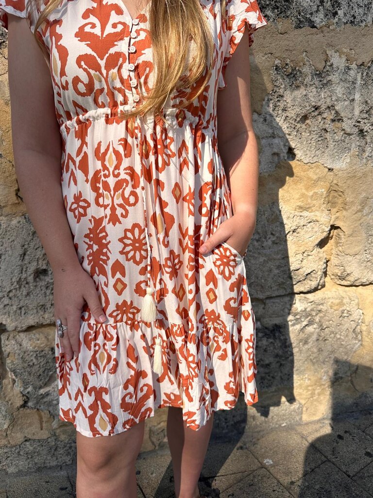 Naked Gypsy CALI PINDAN MINI DRESS