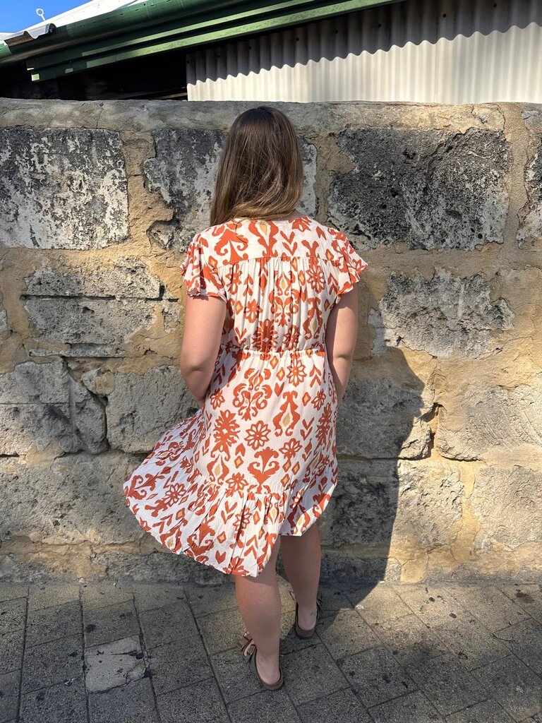 Naked Gypsy CALI PINDAN MINI DRESS