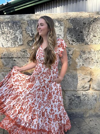 Naked Gypsy NAVA PINDAN MAXI DRESS