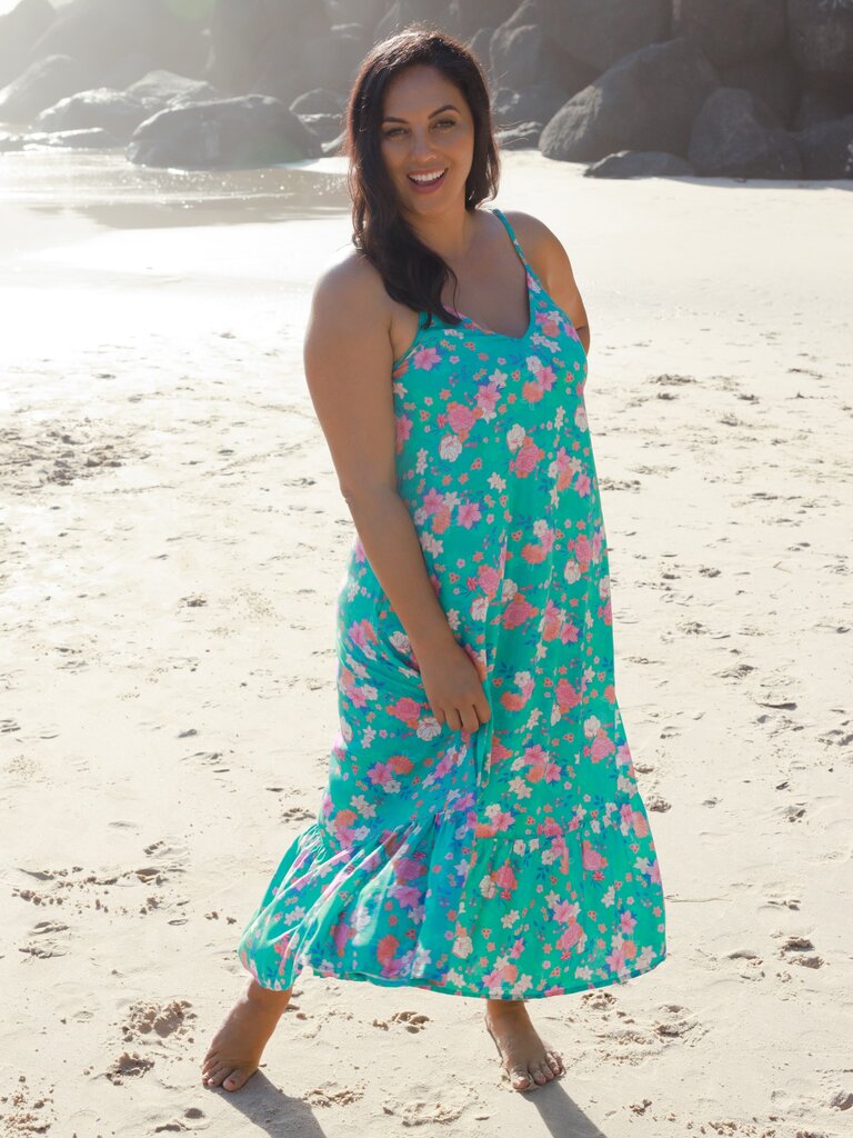 Honey & Stone Co COCO MAXI DRESS SECRET GARDEN