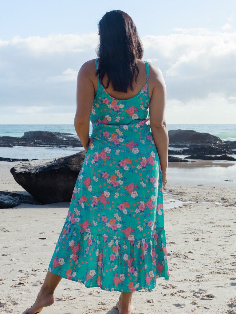 Honey & Stone Co COCO MAXI DRESS SECRET GARDEN