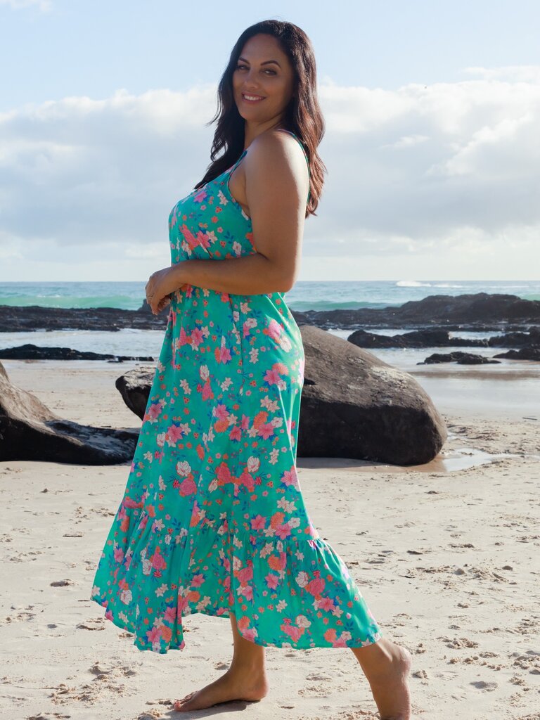 Honey & Stone Co COCO MAXI DRESS SECRET GARDEN