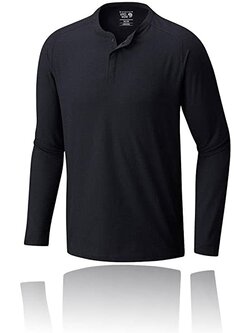 Mountain Hardwear Chandail MHW AC LS Henley à manches longues pour hommes