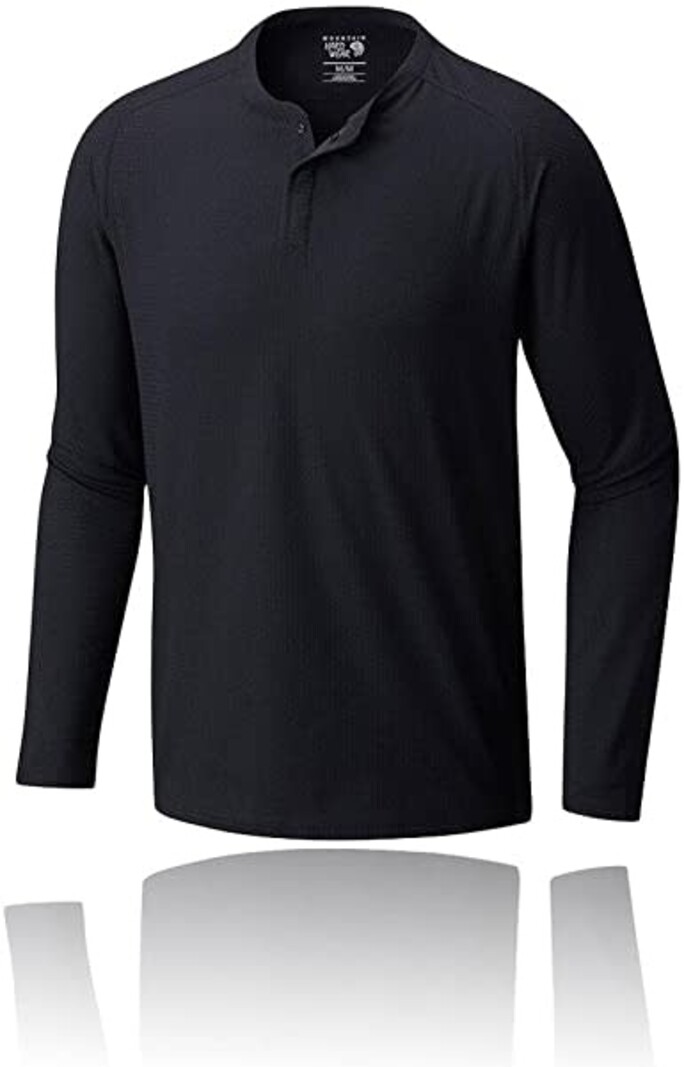 Mountain Hardwear Chandail MHW AC LS Henley à manches longues pour hommes