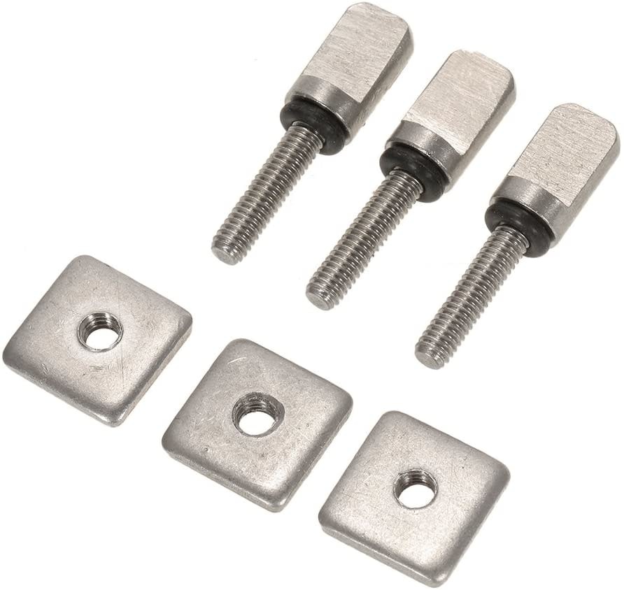 Boardworks Ensemble de vis et de boulon pour aileron de planche SUP rigide