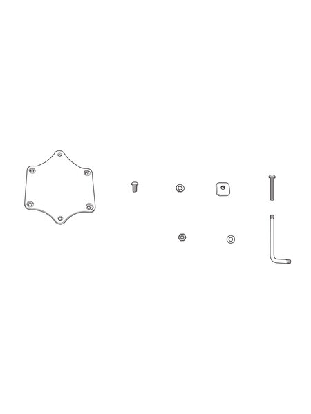Thule Adapter Kit XADAPT11 pour Hull-a-Port