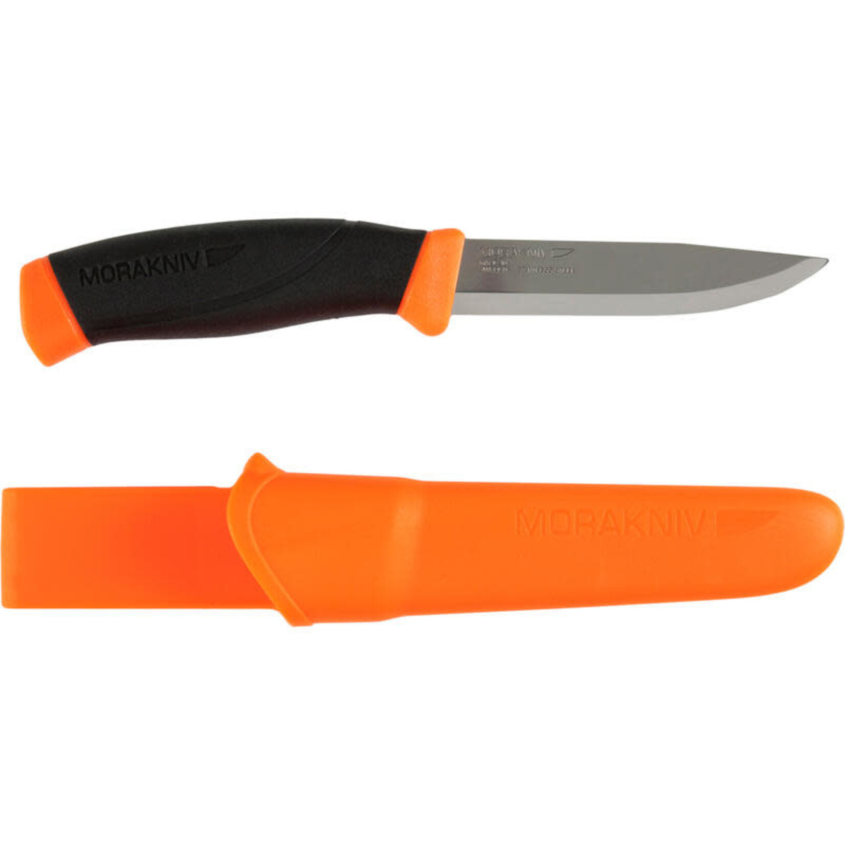 Couteau Companion orange en acier inoxydable #M-12090