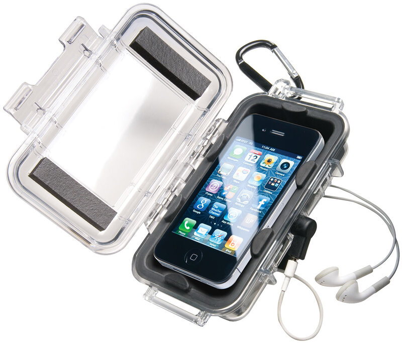 Étui clair pour iPhone i1015 Noir