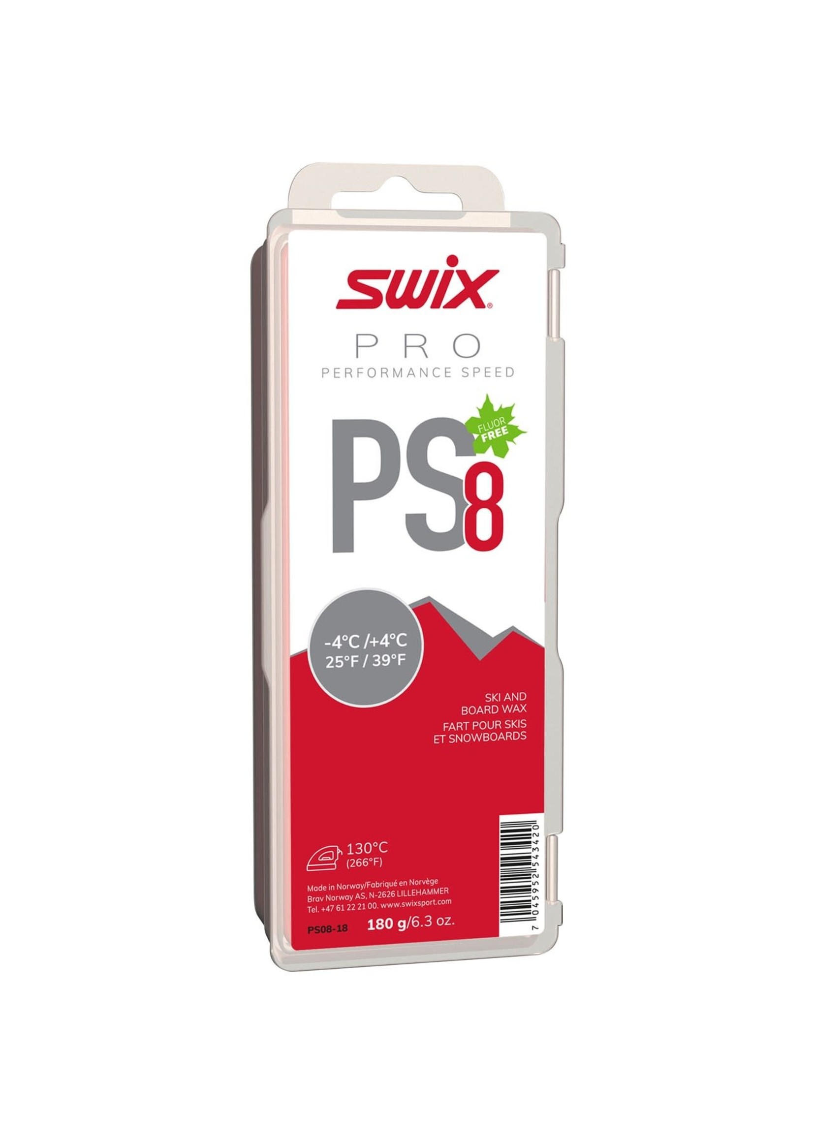 Swix Fart de glisse Pro Speed PS8 -4/+4