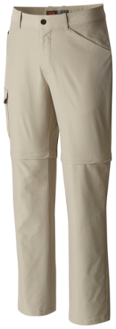 Mountain Hardwear Pantalons Canyon Pro Convertible pour hommes Badlands 34; Longueur 32