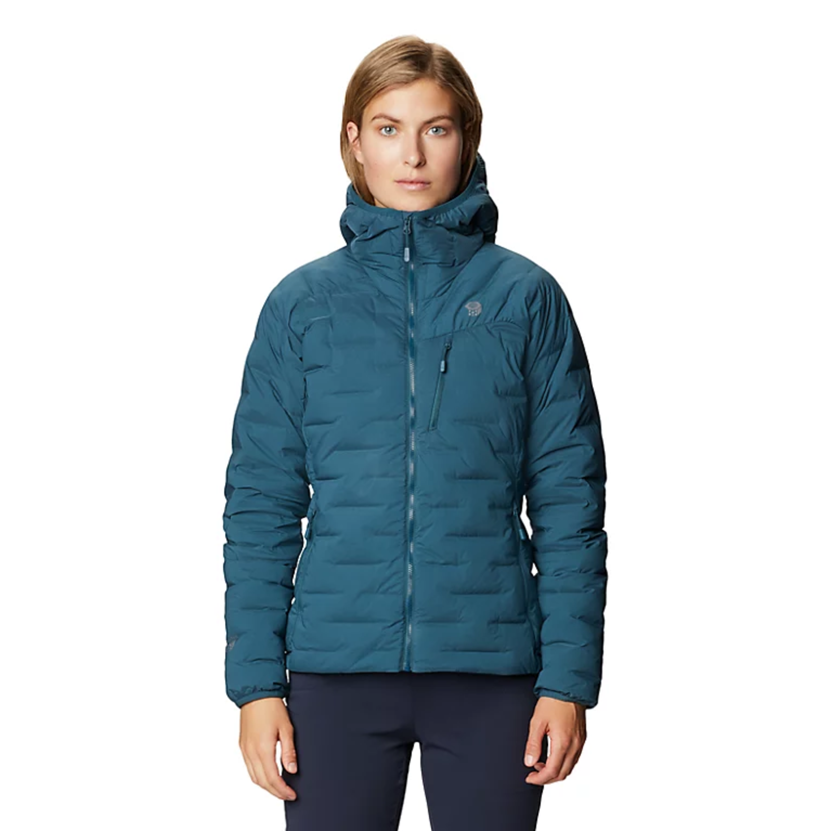 Mountain Hardwear Manteau Super/DS Stretchdown Hooded Jacket pour femmes