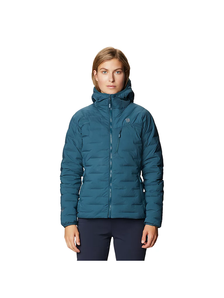 Mountain Hardwear Manteau Super/DS Stretchdown Hooded Jacket pour femmes