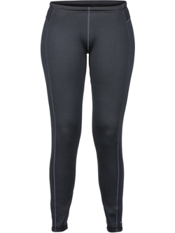 Marmot Collants Marmot Stretch Fleece Pants pour femmes Noir Small