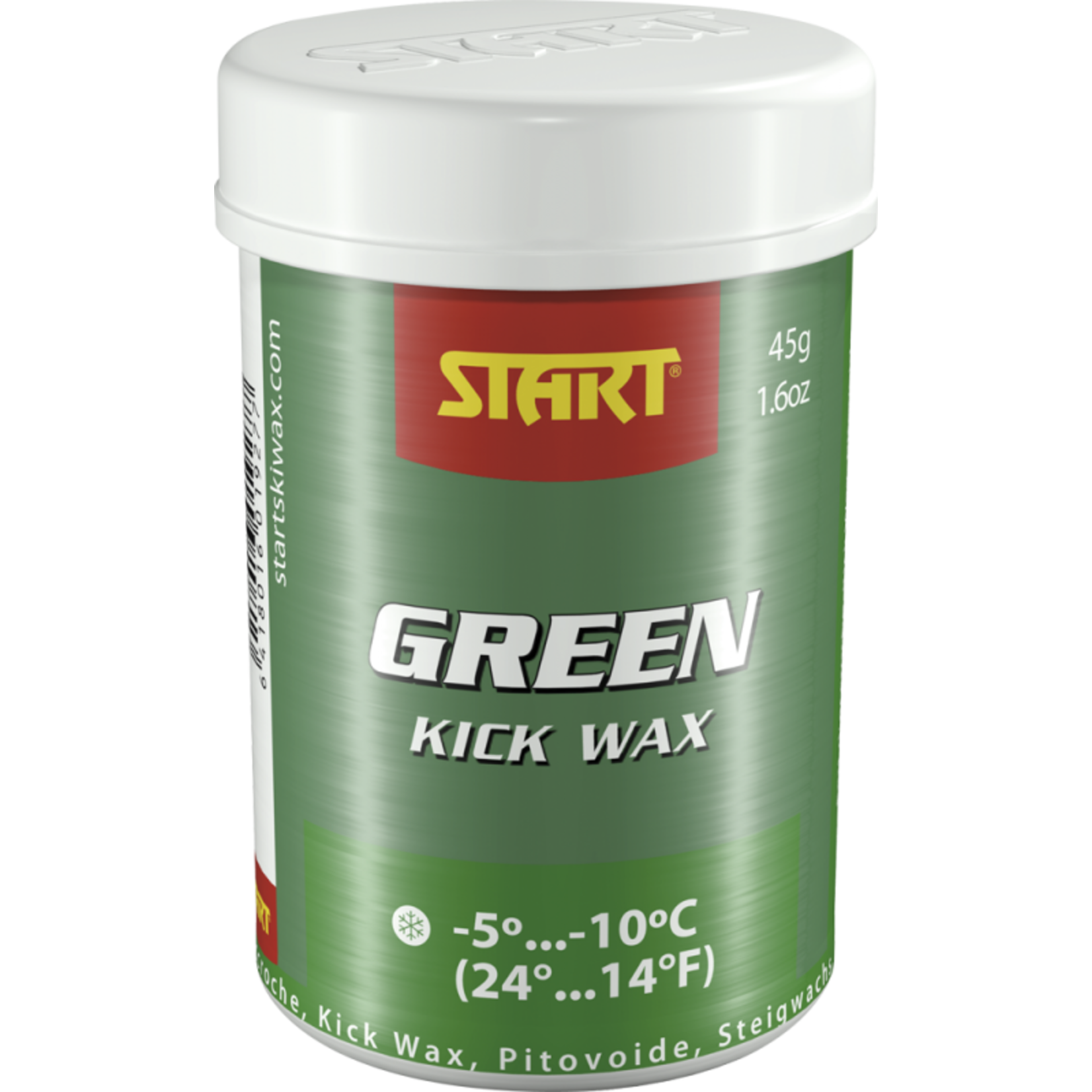 Start Fart de retenue synthétique Green kick wax -5/-10 45 g