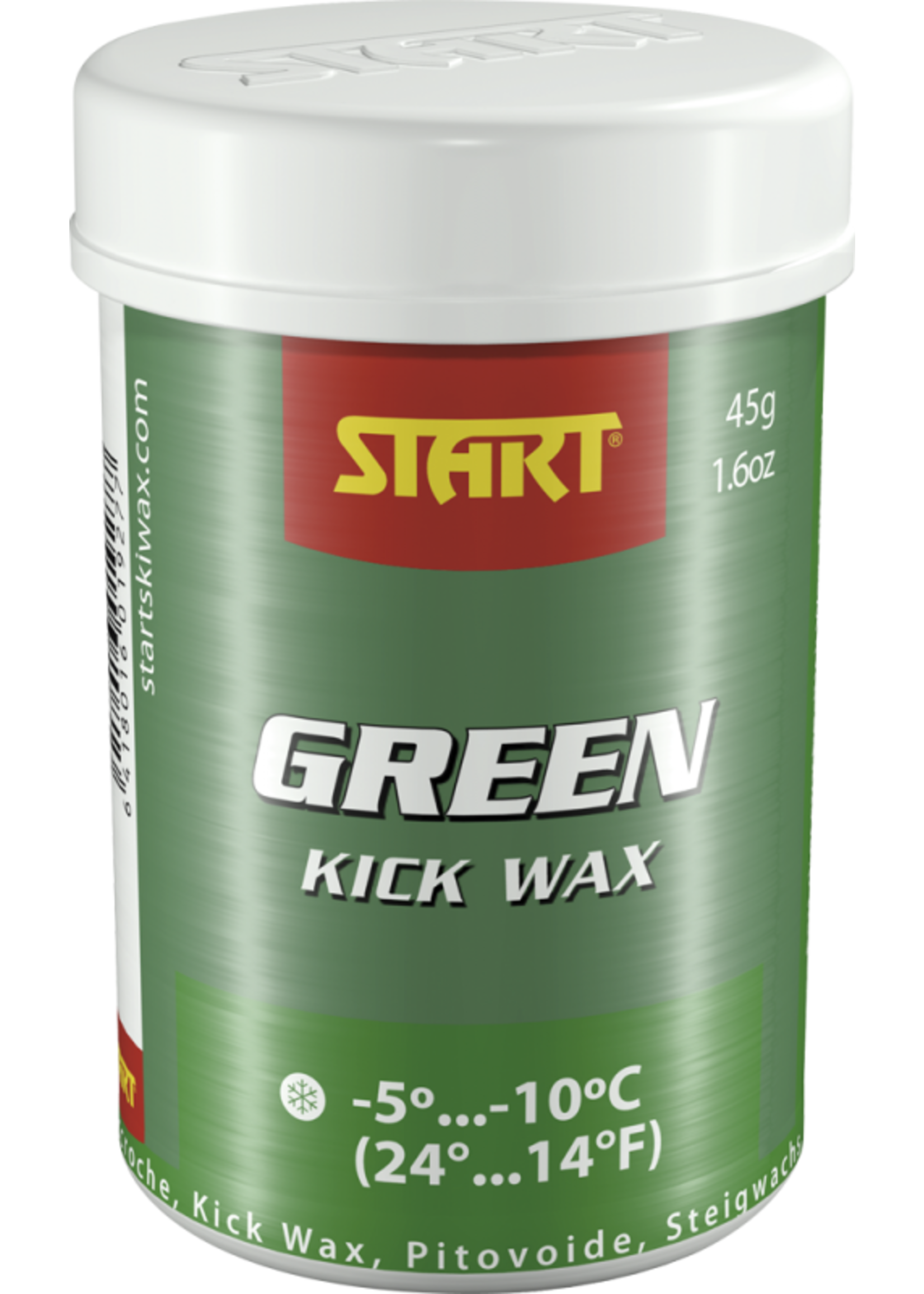 Start Fart de retenue synthétique Green kick wax -5/-10 45 g