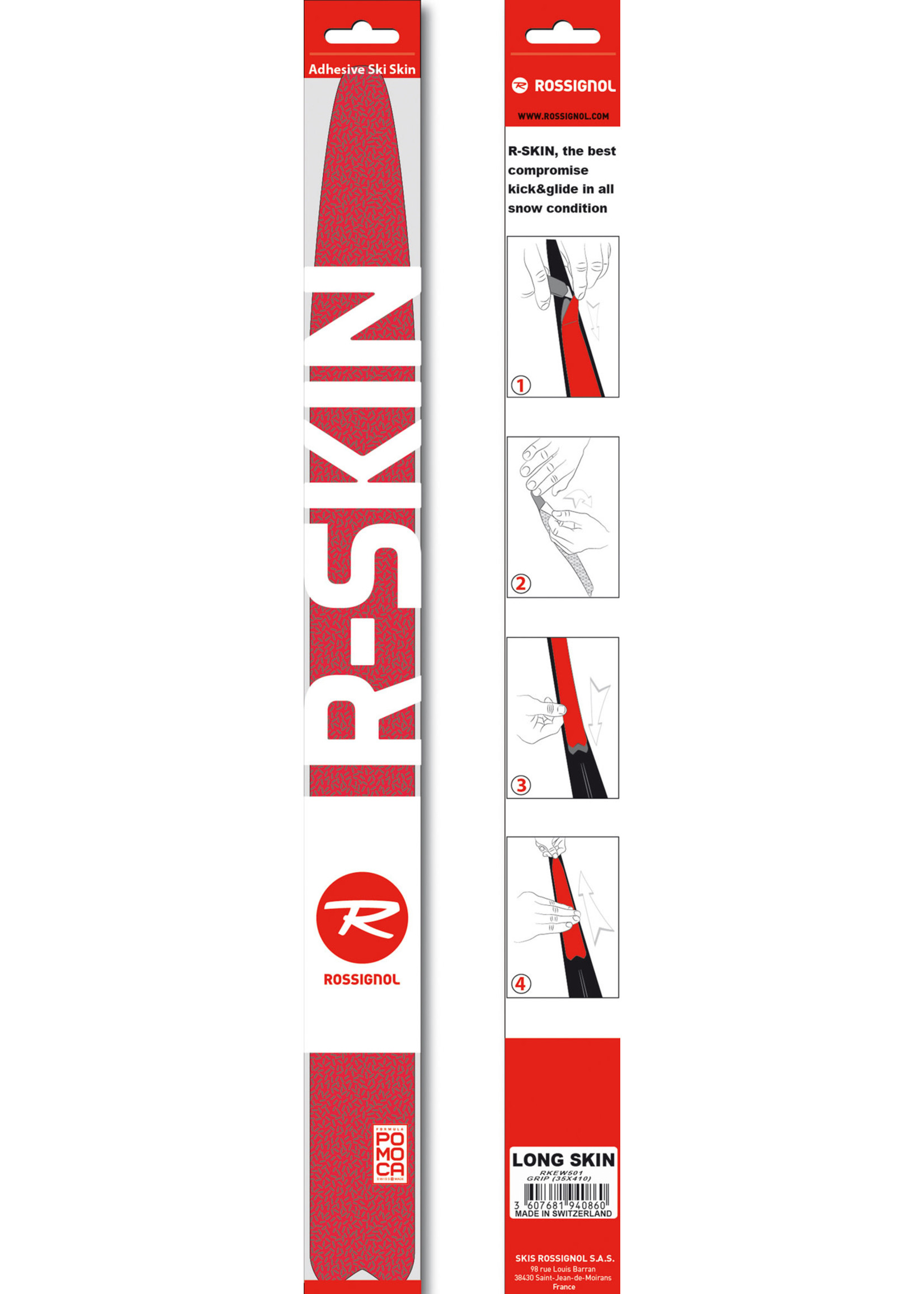 ROSSIGNOL Peaux de remplacement L2 Short R-Skin Grip (35x370)