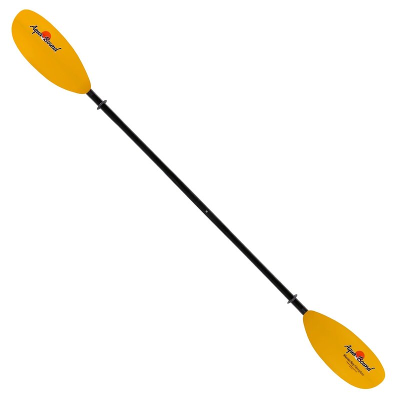 Aqua-bound Pagaie Manta Ray 2 pièces jaune en fibre de verre