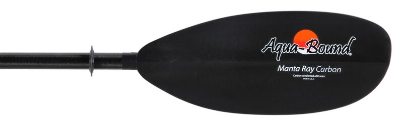 Aqua-bound Pagaie Manta Ray Carbon Posi-Lok 2 pièces