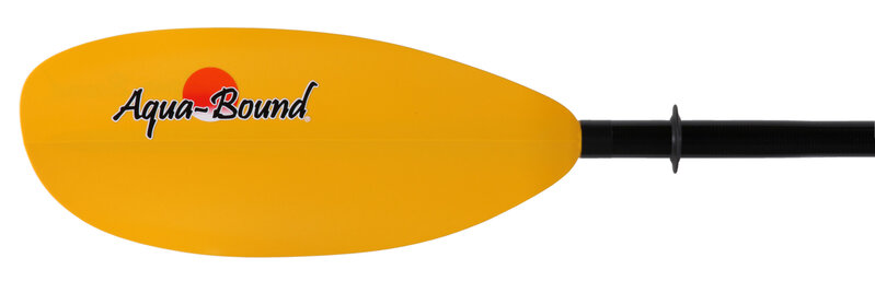 Aqua-bound Pagaie Manta Ray 2 pièces jaune en fibre de verre