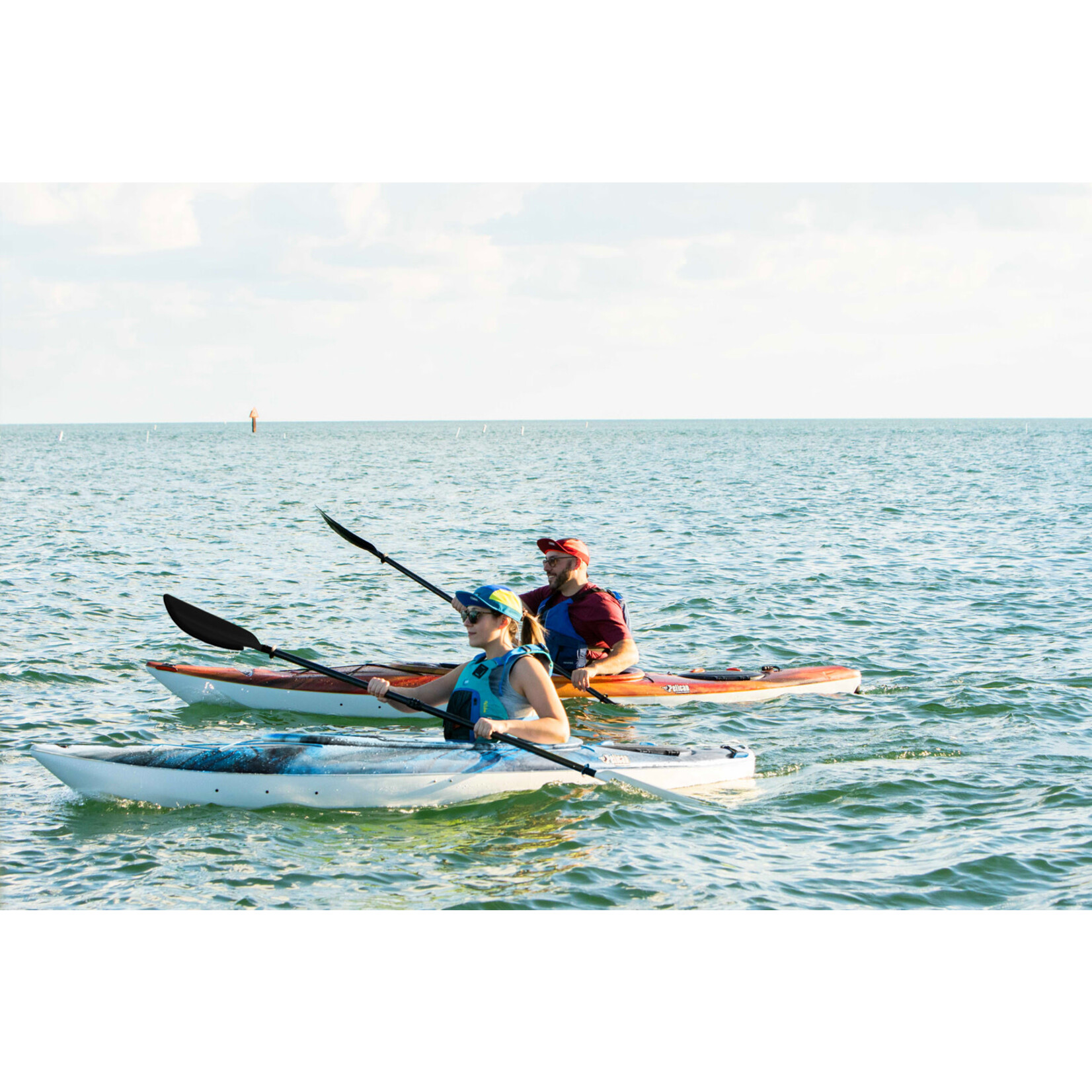 Pelican Sport Kayak récréatif Sprint 100XR Neptune/White/Cyan