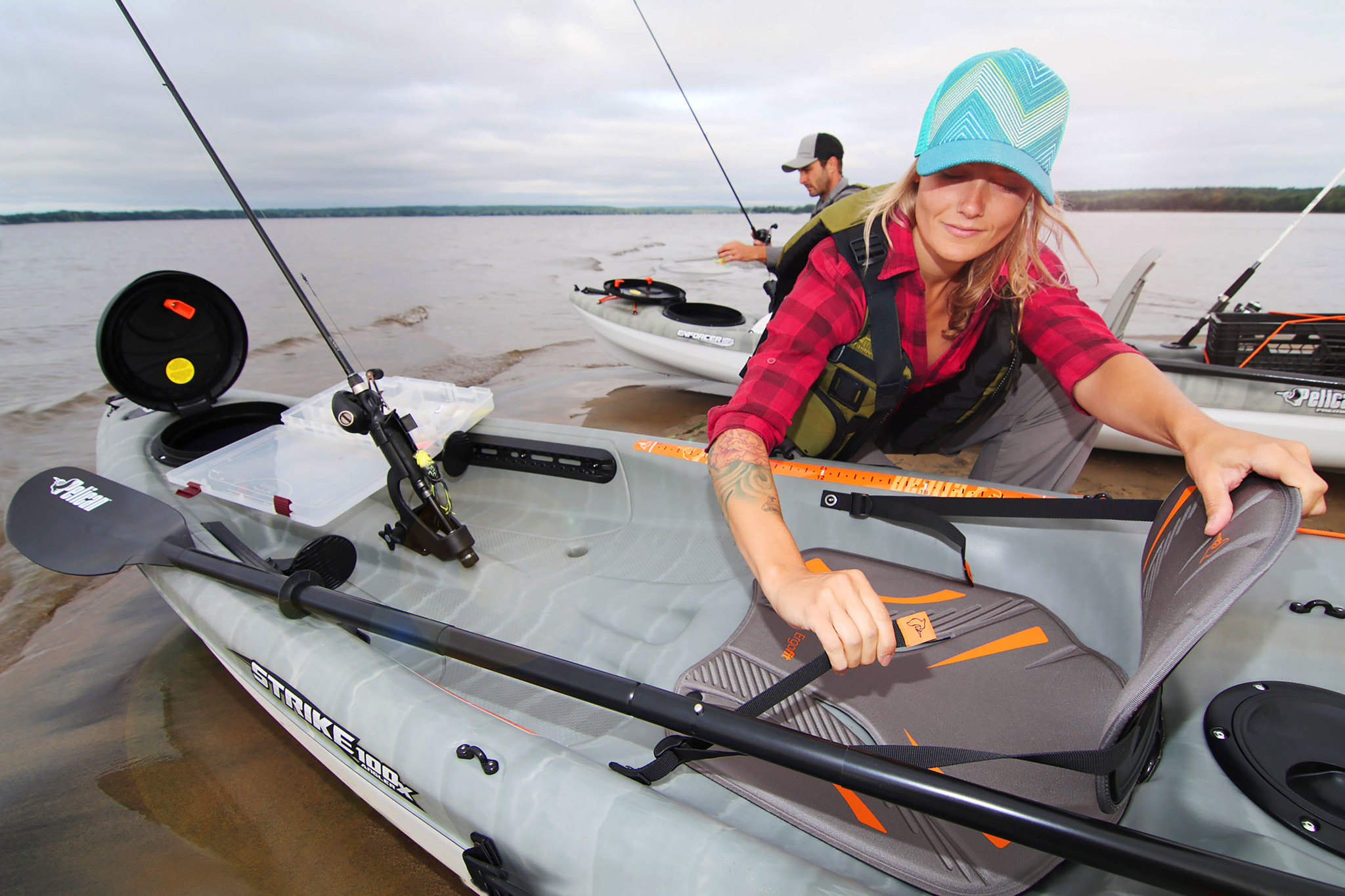 Pelican Sport Porte-canne à pêche pivotant