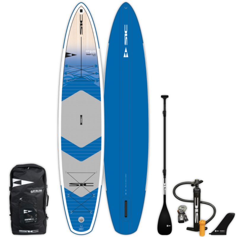 SIC Planche à pagaie gonflable Tao Air-Glide Tour 12.6 x 30 en kit