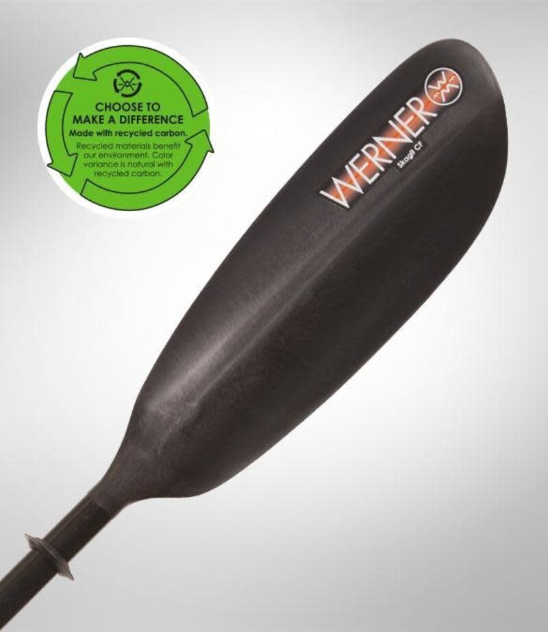 Werner Pagaie Skagit CF en fibre de carbone