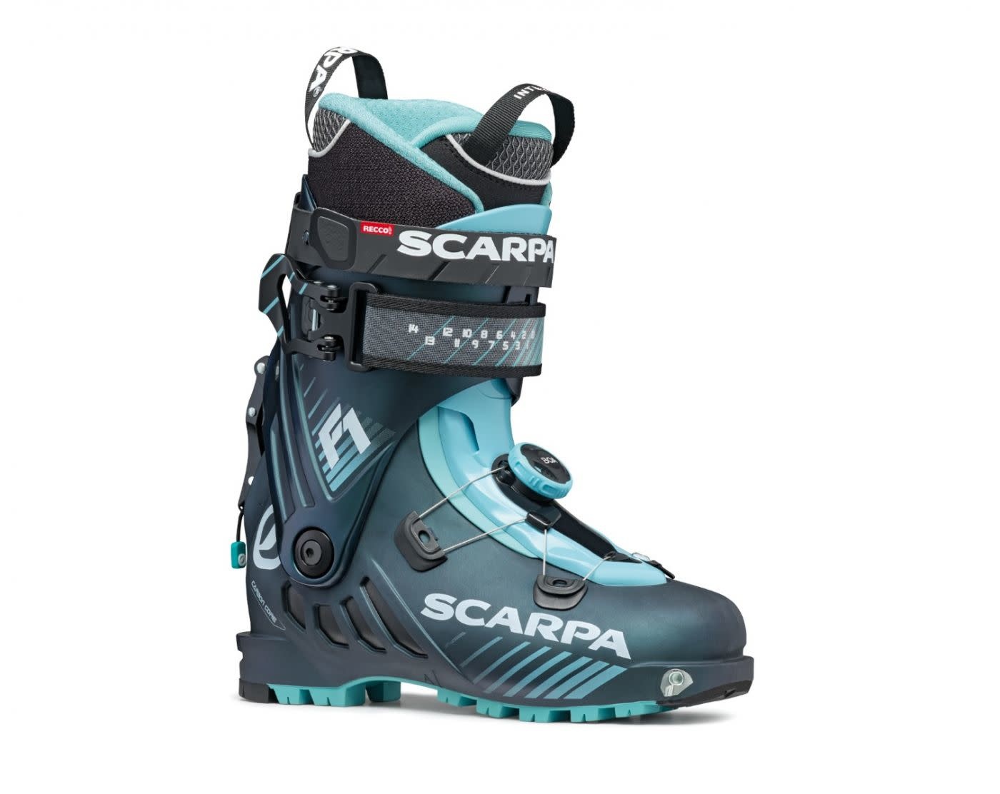 Scarpa Bottes de ski haute-route F1 pour femme