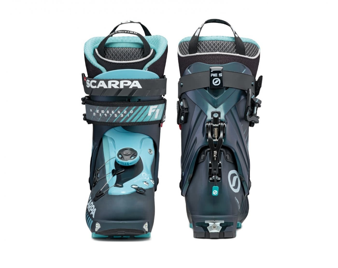 Scarpa Bottes de ski haute-route F1 pour femme