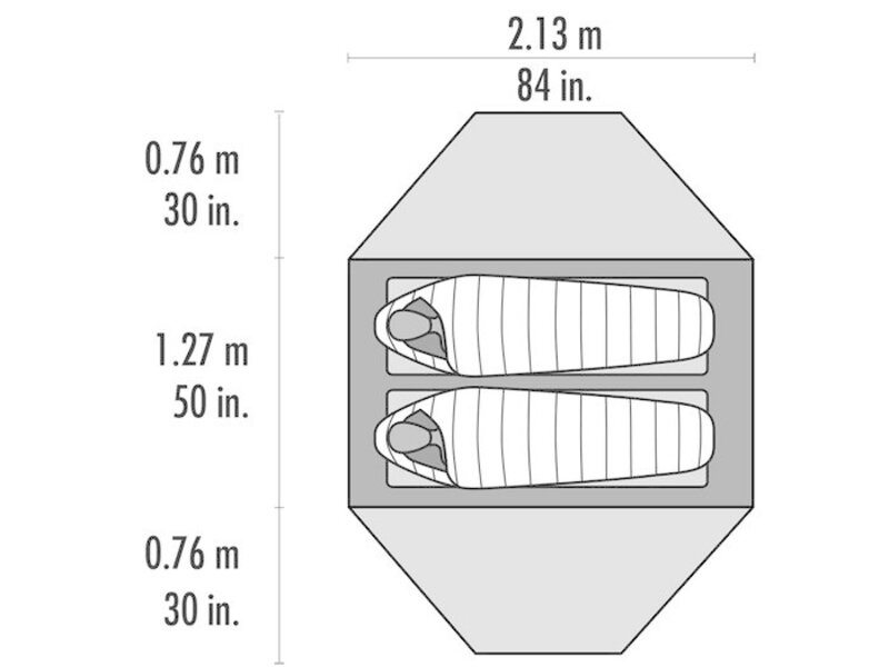 MSR Tente de randonnée Elixir™ 2