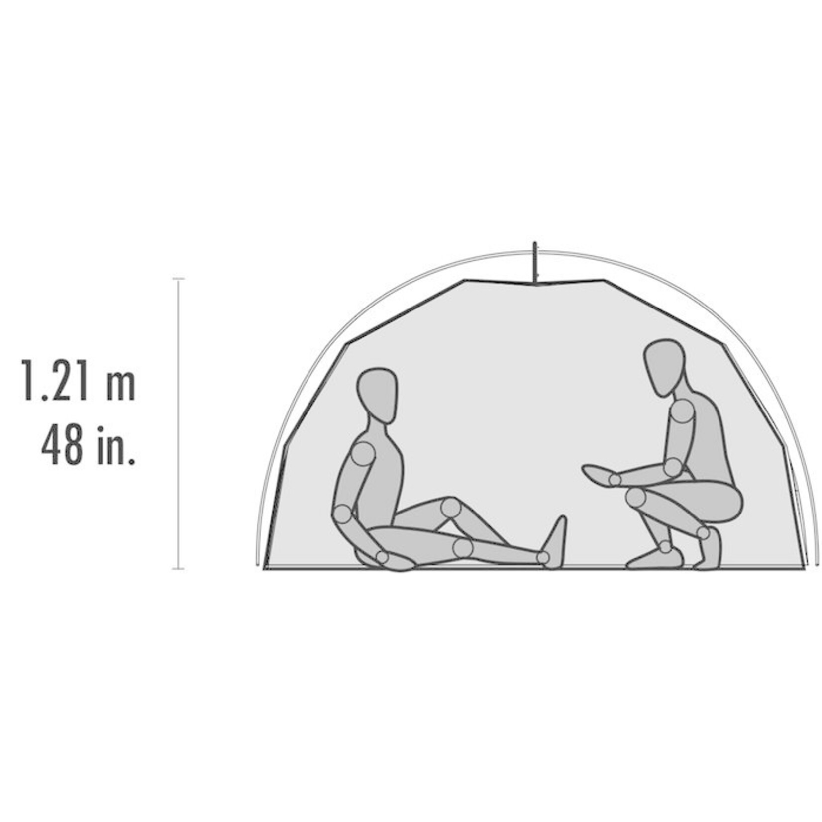 MSR Tente de randonnée Elixir™ 4 V2