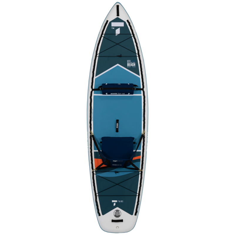 Tahe Outdoors Planche à pagaie gonflable hybride Beach SUP-Yak 10'6 x 34 en kit