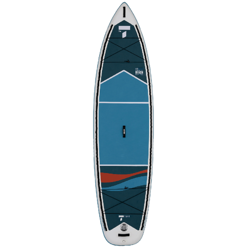 Tahe Outdoors Planche à pagaie gonflable hybride Beach SUP-Yak 11'6 x 36 en kit