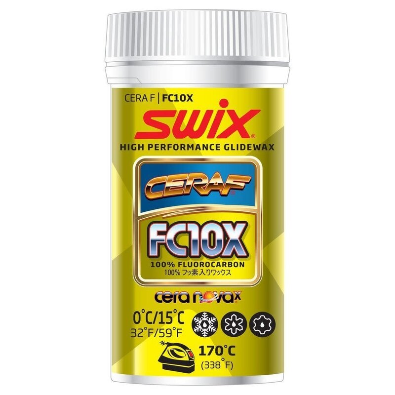 Swix Fart de glisse en poudre CERA F FC10X 0/+20 30 g