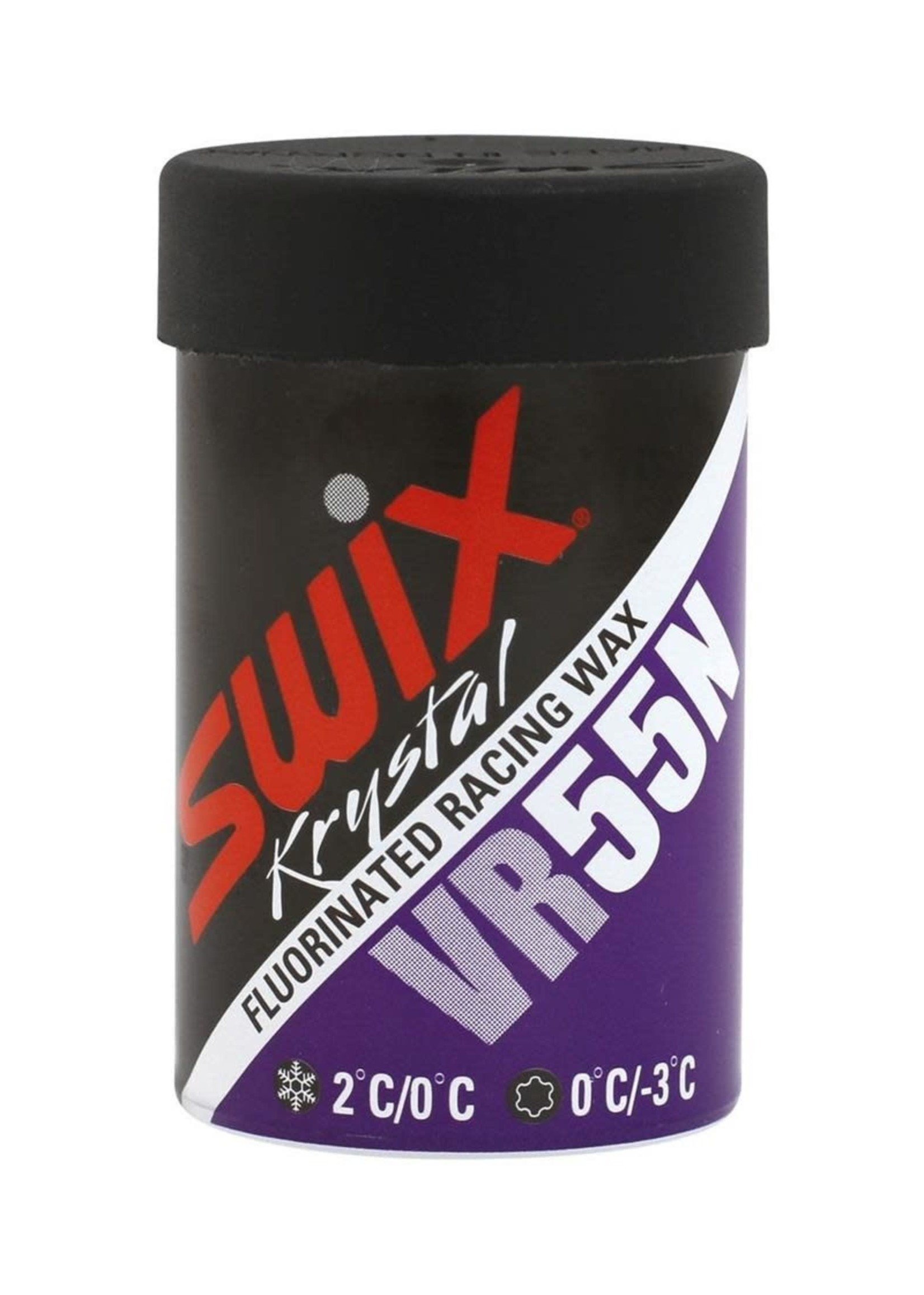 Swix Fart de retenue avec fluor violet Krystal VR55N -3/+2 45 g