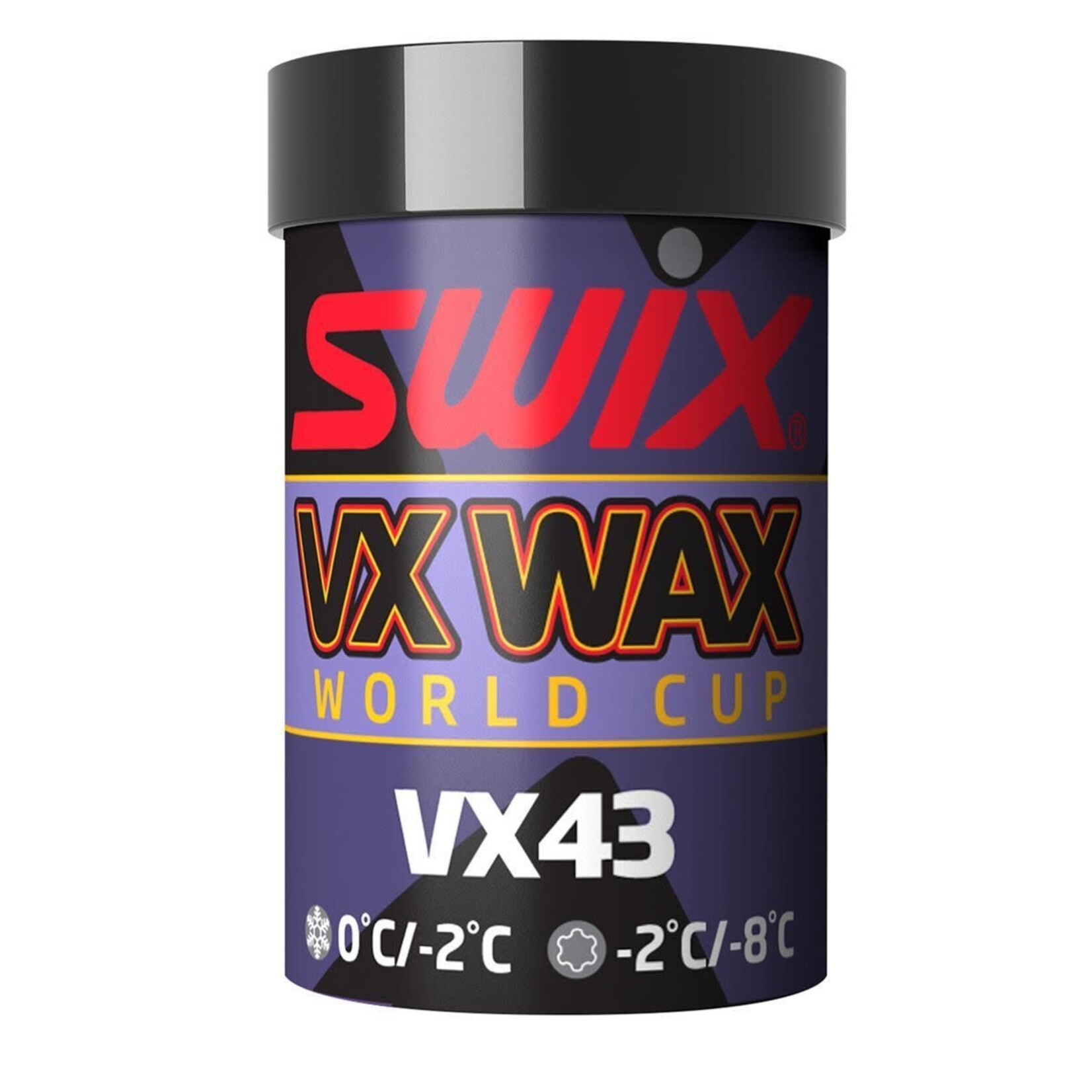 Swix Fart de retenue à haut fluor World Cup VX43 Nouvelle 0/-2 Vieille -2/-8 45 g