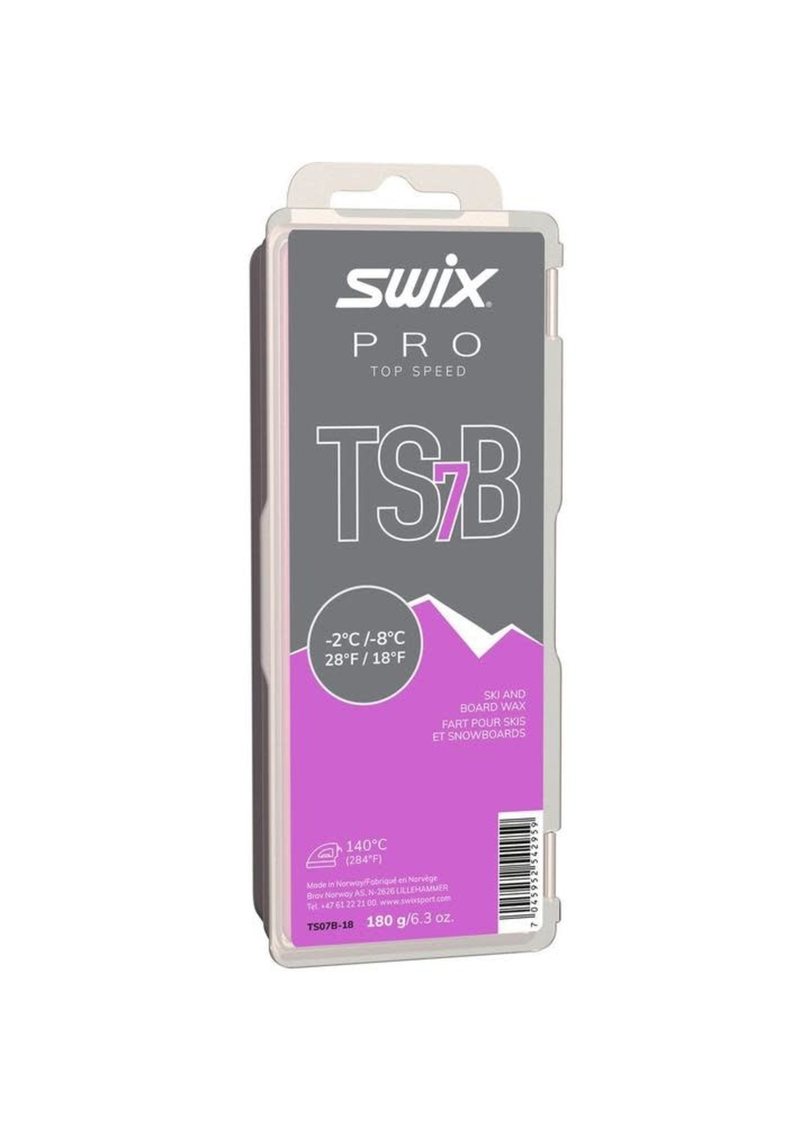 Swix Fart de glisse avec molybdène Top Speed TS7B -2/-8